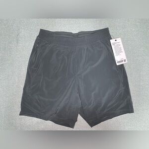Lululemon NWT Pace Breaker Lined Short 7" M ONGE Onyx Grey